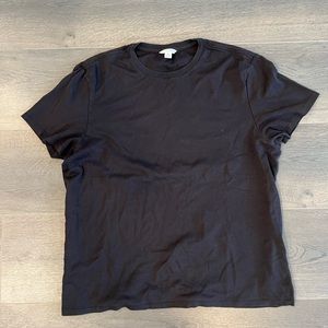 2, Calvin Klein, Plain black tshirt